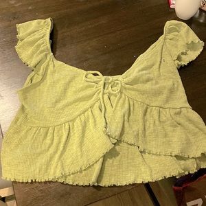 NEW green top